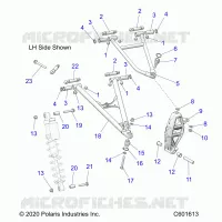 FRONT WISHBONES