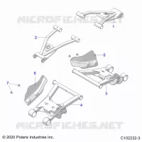 REAR SUSPENSION CONTROL ARMS