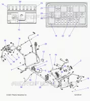 ELECTRICAL, WIRE HARNESS, CHASSIS