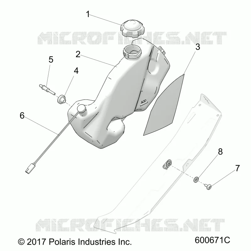 OIL BOTTLE ASM.