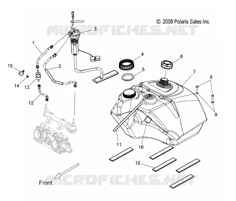 FUEL SYSTEM, FUEL TANK AND FUEL LINES