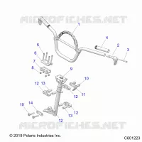 STEERING, HANDLEBAR MOUNTING