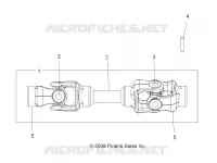 DRIVE TRAIN, REAR PROP SHAFT