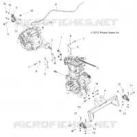 ENGINE, ENGINE AND TRANSMISSION MOUNTING