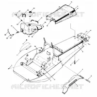 CHASSIS AND SEAT STARTRAK UPDATED 2/90 (4916811681003A)
