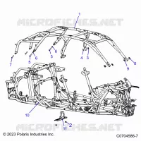 CHASSIS, CAB AND MAIN FRAME
