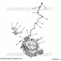 DRIVE TRAIN, MAIN GEARCASE MOUNTING