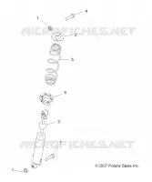 REAR SUSPENSION SHOCK