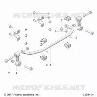 STABILIZER BAR, FRONT