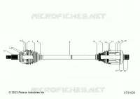DRIVE TRAIN, FRONT HALFSHAFT