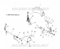 BACKREST   GRABHANDLE, PASSENGER