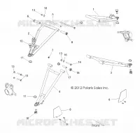 FRONT SUSPENSION CONTROL ARMS