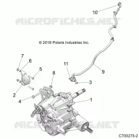 DRIVE TRAIN, MAIN GEARCASE MOUNTING