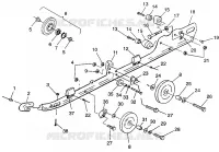 RAIL MOUNTING (SUSPENSION) ULTRA SPX 0975678, ULTRA SPX SE H975678 AND EURO (4939533953B012)