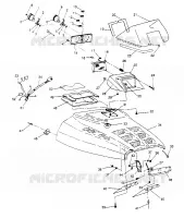 HOOD ASSEMBLY SUPER SPORT 0950743 (4928882888A010)