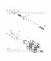 DRIVE TRAIN, JACKSHAFT AND DRIVE SHAFT