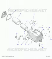 ENGINE, AIR INTAKE