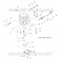 ENGINE, CARBURETOR