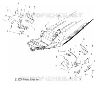 CHASSIS, ASM. AND FOOTRESTS