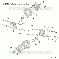 SUSPENSION, REAR CARRIER