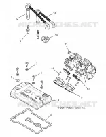 THROTTLE BODY AND VALVE COVER
