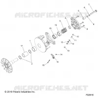 DRIVE TRAIN, PRIMARY CLUTCH