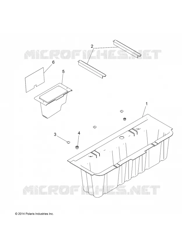 BODY, UNDER SEAT STORAGE BOX -R15RNA57AA/AC/AR/E57AS (49RGRSTORAGE15570MC)