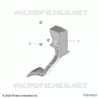 ENGINE, THROTTLE PEDAL