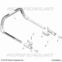 BODY, PASSENGER GRAB BAR