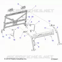 CHASSIS, CAB FRAME