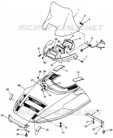 HOOD LITE GT 0973133 AND EUROPEAN LITE GT E973133 (4938253825A009)