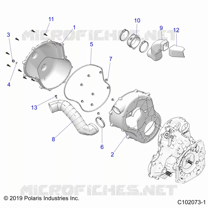 BODY, CLUTCH COVER