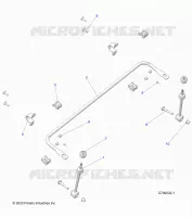 SUSPENSION, FRONT STABILIZER BAR