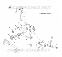 BRAKE MASTER CYLINDER, REAR