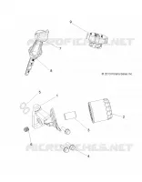 ENGINE, OIL FILTER AND DIPSTICK