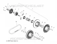 DRIVE TRAIN, CLUTCH, SECONDARY