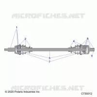 DRIVE TRAIN, FRONT HALF SHAFT
