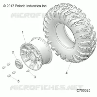 WHEELS, FRONT