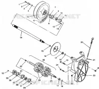 DRIVE TRAIN ASSEMBLY SPORT SKS E940243 (49273627360018)