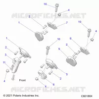 ENGINE, MOUNTING & LONG BLOCK