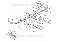 RAIL MOUNTING (SUSPENSION) XCF 0981643 (4942774277B010)