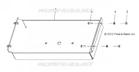 BODY, BATTERY TRAY MID