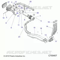 ENGINE, AIR INTAKE SYSTEM