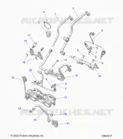 FUEL SYSTEM, RAIL, LINES AND THROTTLE BODY