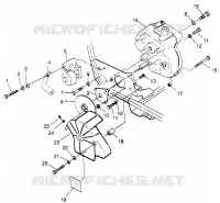 GEARCASE   BRAKE MOUNTING TRAIL BOSS W968527 (4935883588B013)