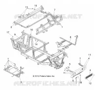 CHASSIS, FRAME AND FRONT BUMPER