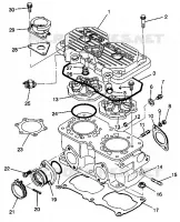 CYLINDER 440 XCR SP 0941660 (4927082708034A)