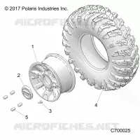 WHEELS, FRONT