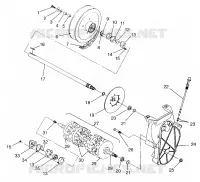 DRIVE TRAIN ULTRA SP 0960678 AND EUROPEAN ULTRA SP E960678 (4937083708B009)