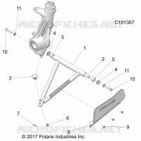 SUSPENSION, A-ARM AND STRUT MOUNTING